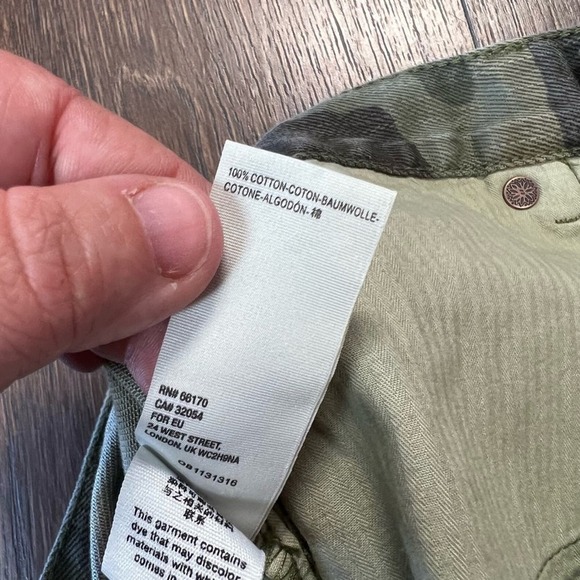 🆕 We the free loving good vibrations distressed camp shorts SZ 26/2 - Picture 5 of 7